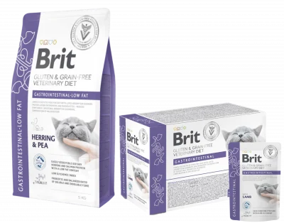 Miniatura técnica de Brit Gastrointestinal-Low fat para gatos
